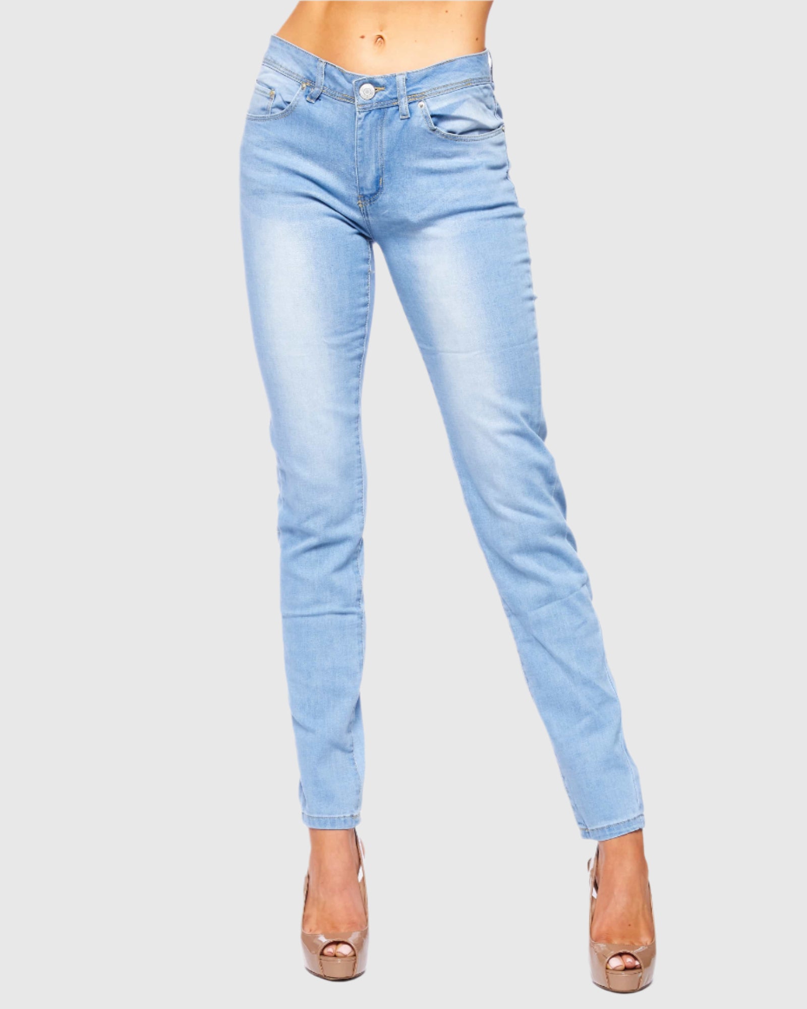 Women Mandy high rise skinny jeans in Miami