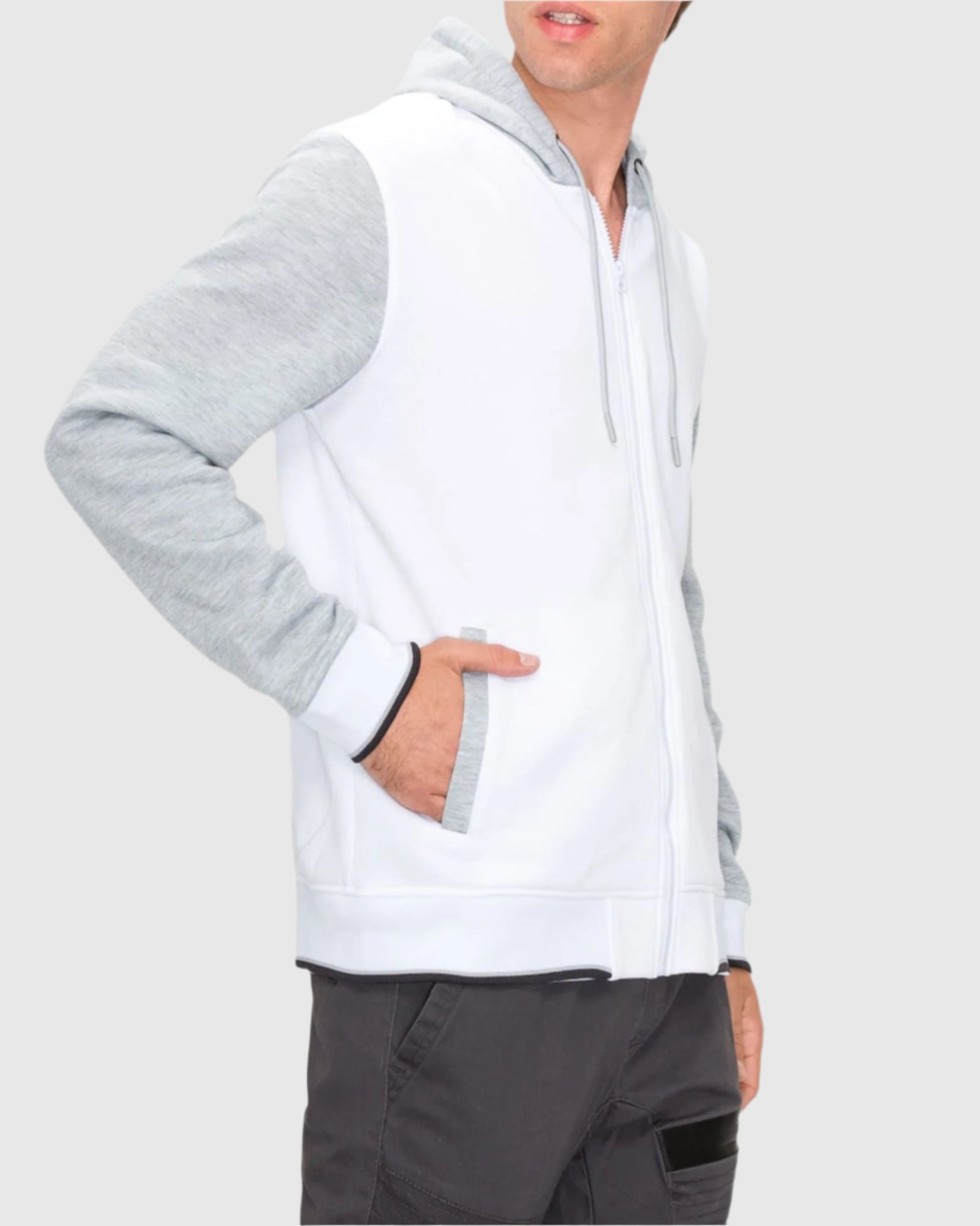 White Light Heather Gray