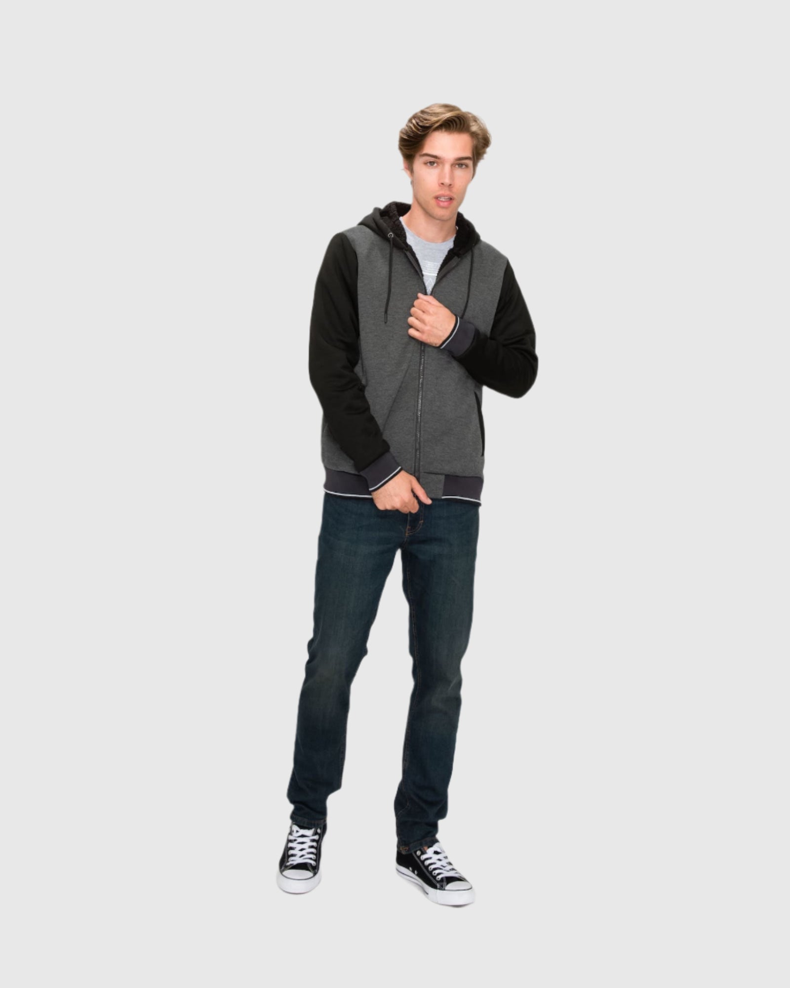 Charcoal Heather Black