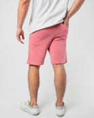 Men’s Peace Smiley Fleece Shorts back view