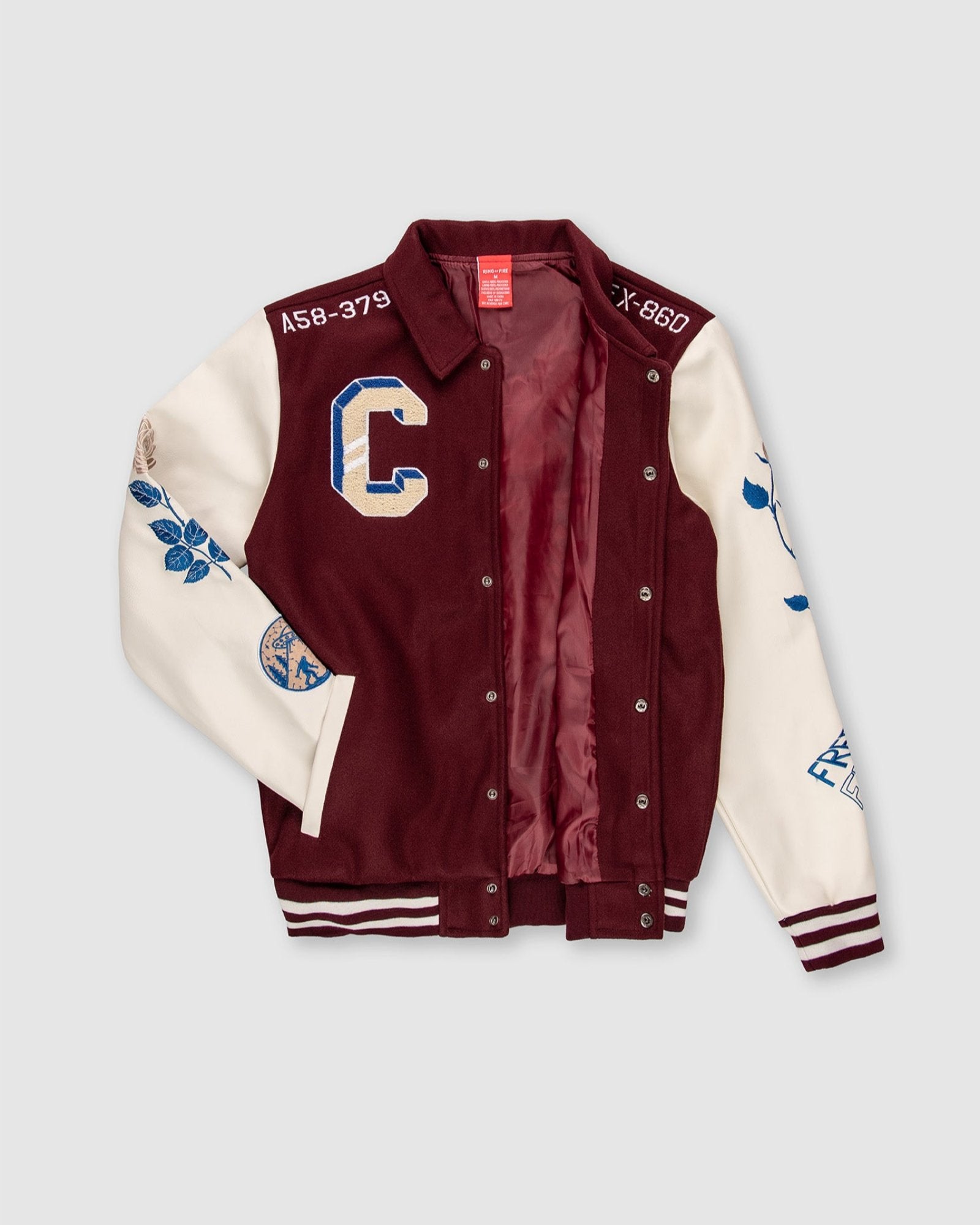 Men's Paradise Woolen Varsity Jacket - Trendy & Stylish – Ring Of