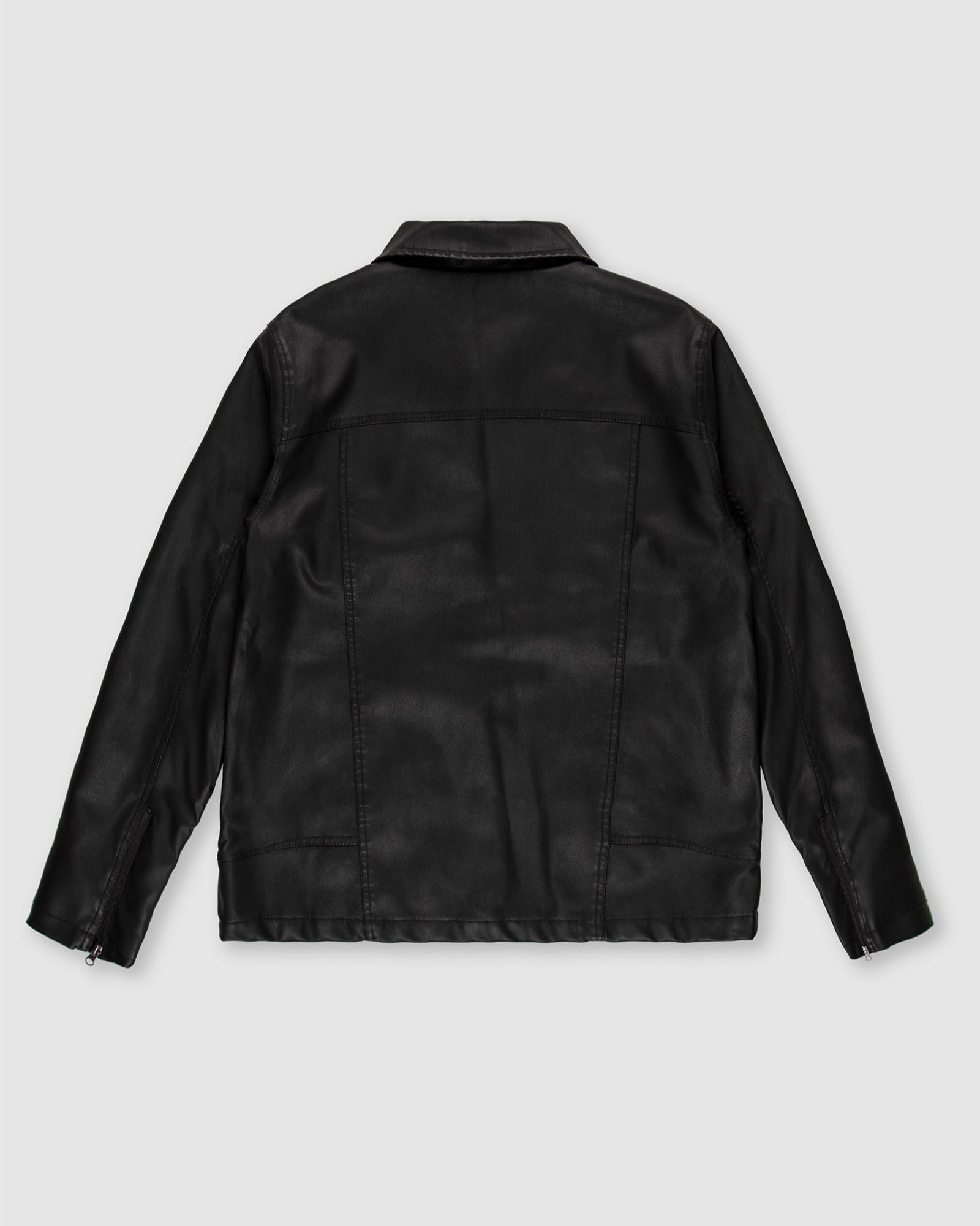 Men's Jory Zip Up Vegan Leather Jacket - Ring of Fire – Ring Men's Jory Zip Up Vegan Leather Jacket - Ring of Fire – Ring