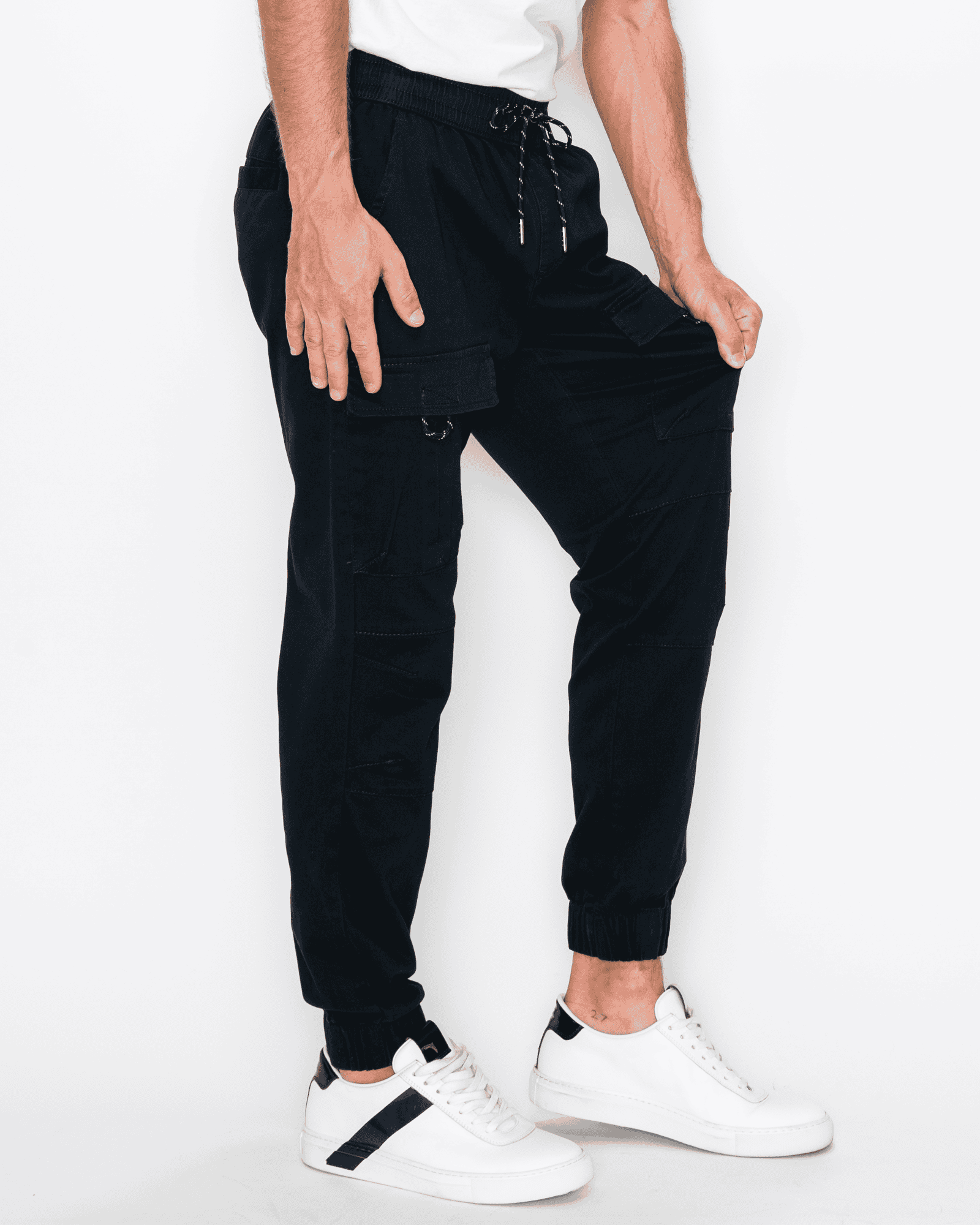 【EZKATON】Double D-ring cargo jogger pants Ring-Of-Fire-Barnabas-RYB1042-