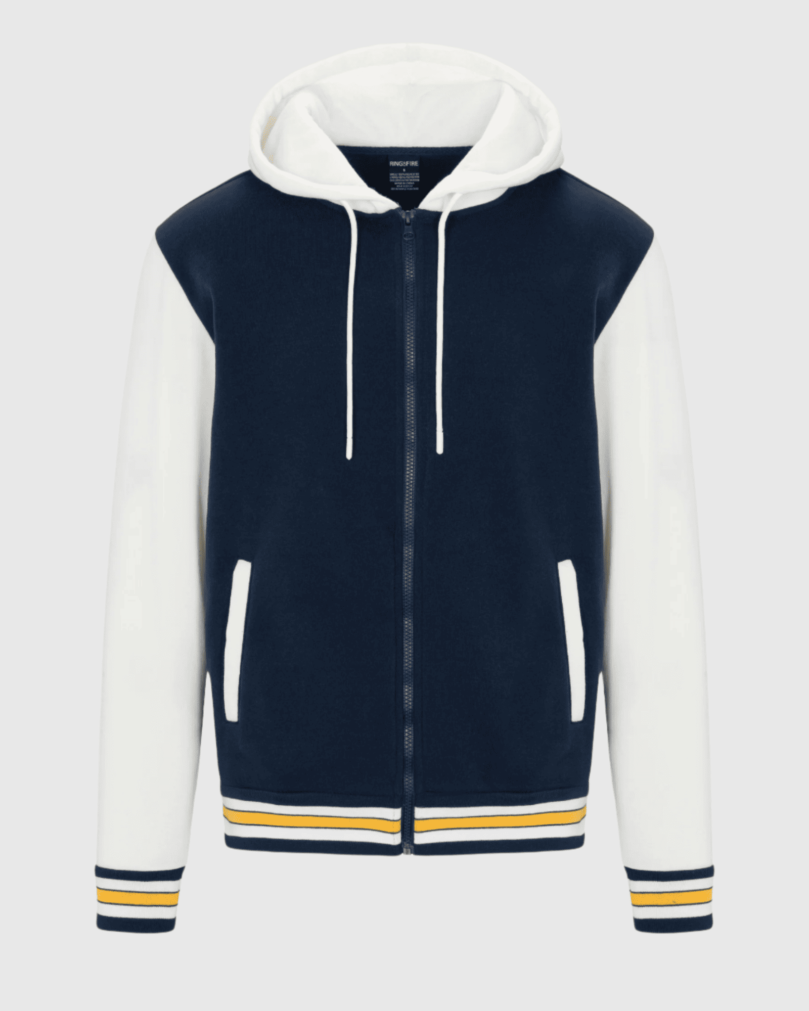 Ring of Fire Men's Charlie Fleece Varsity Jacket – Ring Of