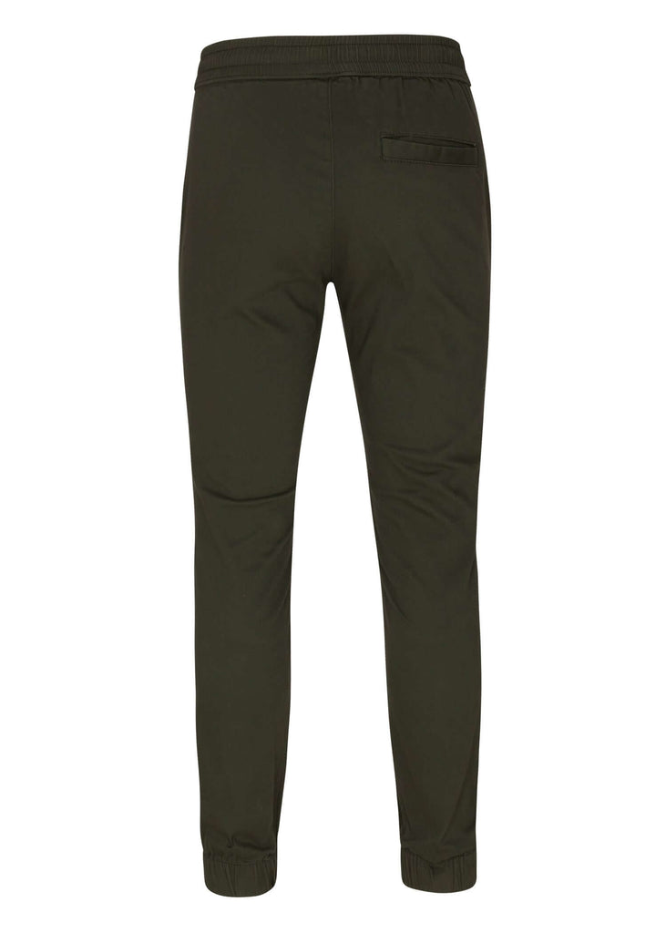 Back view of Ring of Fire’s Men’s Barnabas Cargo Joggers in Olive