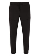 Mens drawstring premium September jogger in black