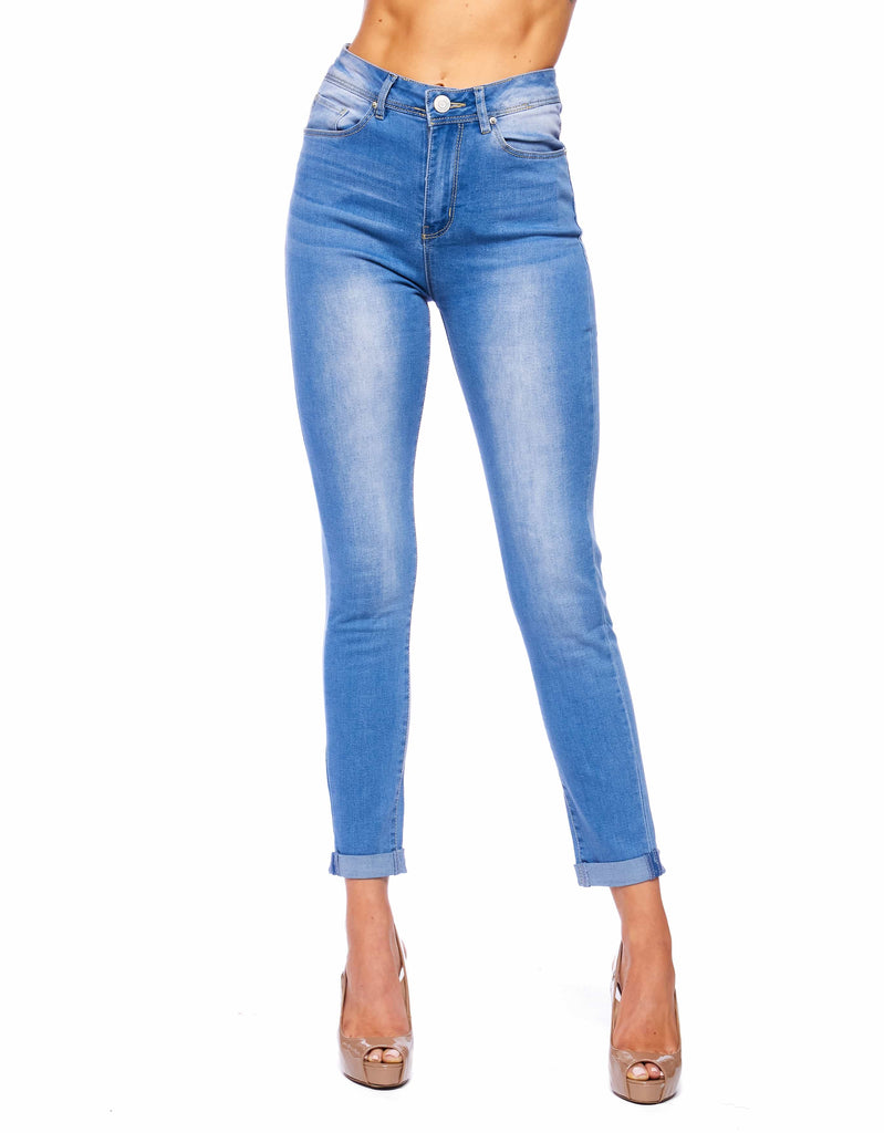 Women Jessie high rise skinny jeans in Miami