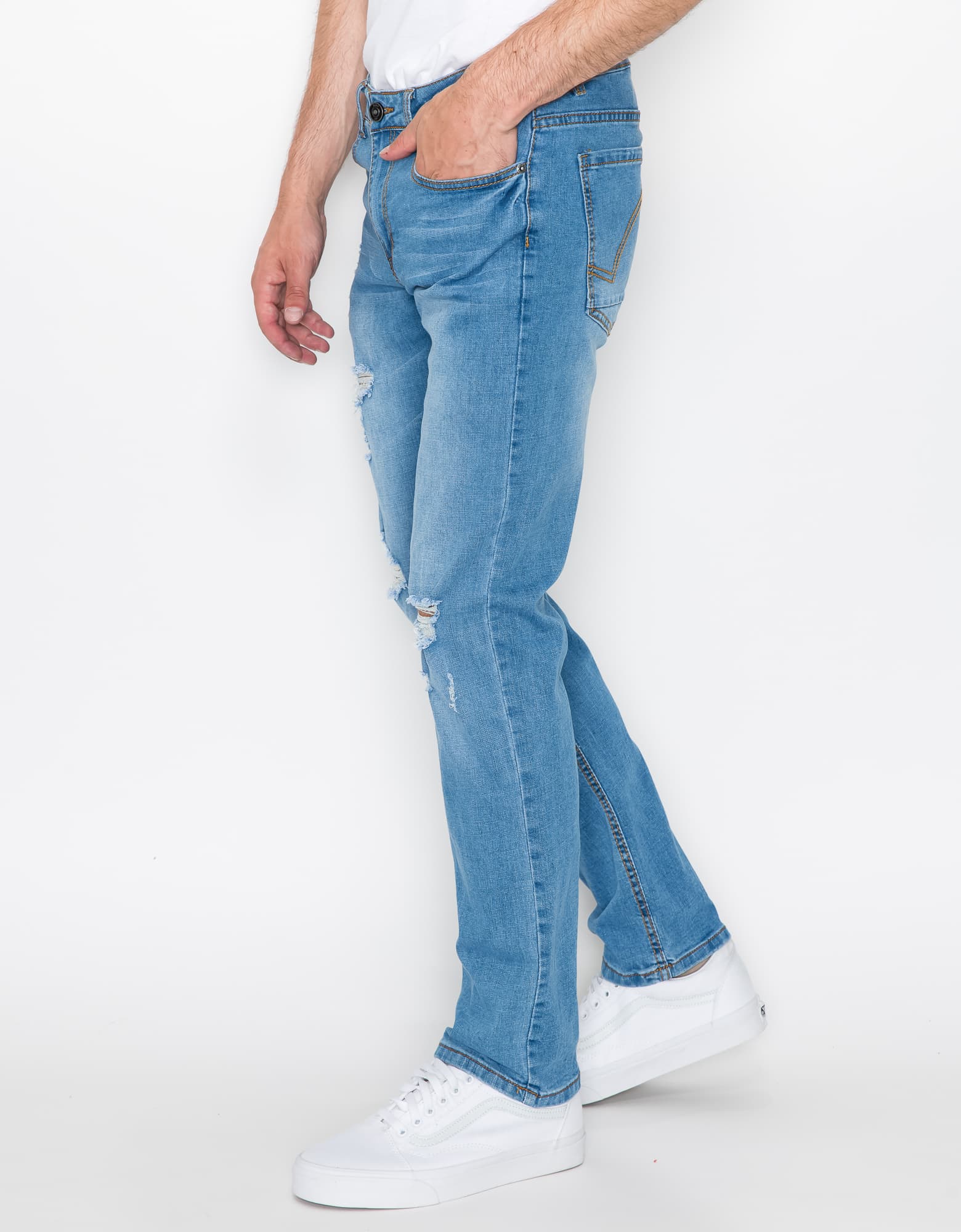 Men’s Cayenne Ripped Jeans | Ring Of Fire Clothing